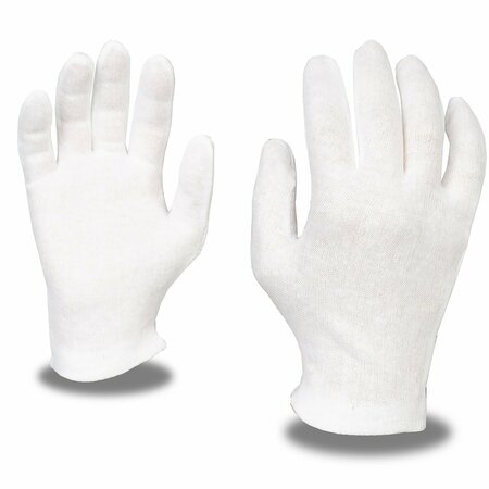 CORDOVA Inspectors, Lisle, Medium Weight, Blend Gloves, XL, 12PK 1120XL